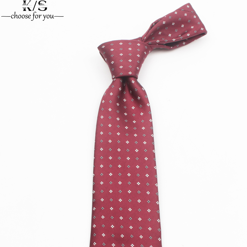 Men's Tie 8cm Stripe Dot Neckt - огляд і ціна Men Formal Wear With Tie