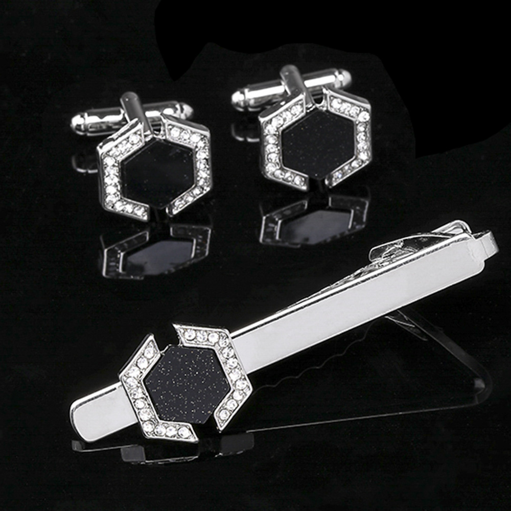 1PCS Starry Sky Geometric Hexa - огляд і ціна Men Formal Wear With Tie