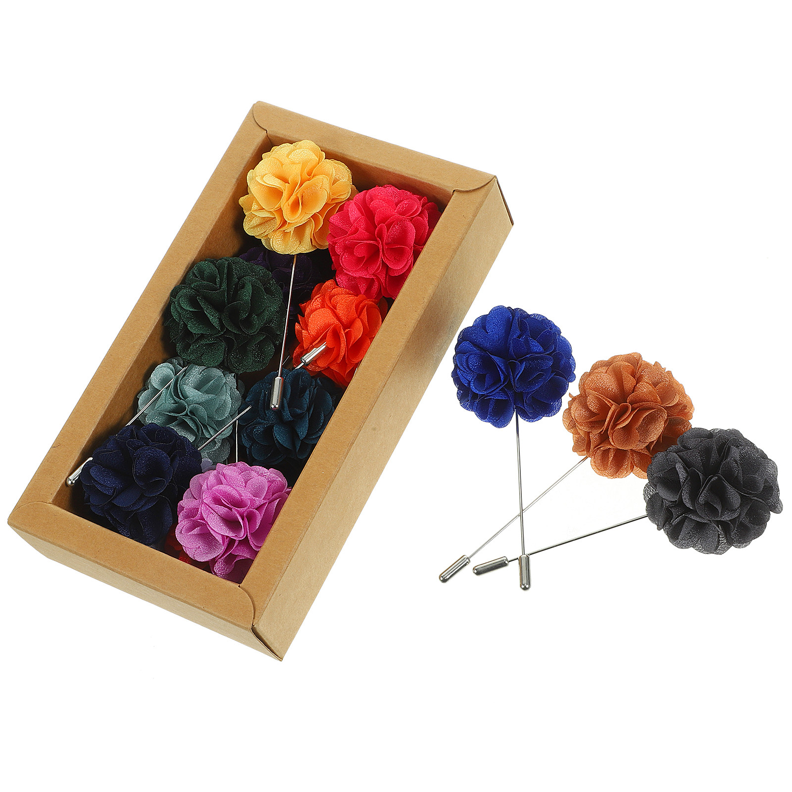 16Pcs Elegant Men Lapel Pin Fl - огляд і ціна Men Formal Wear Clothes