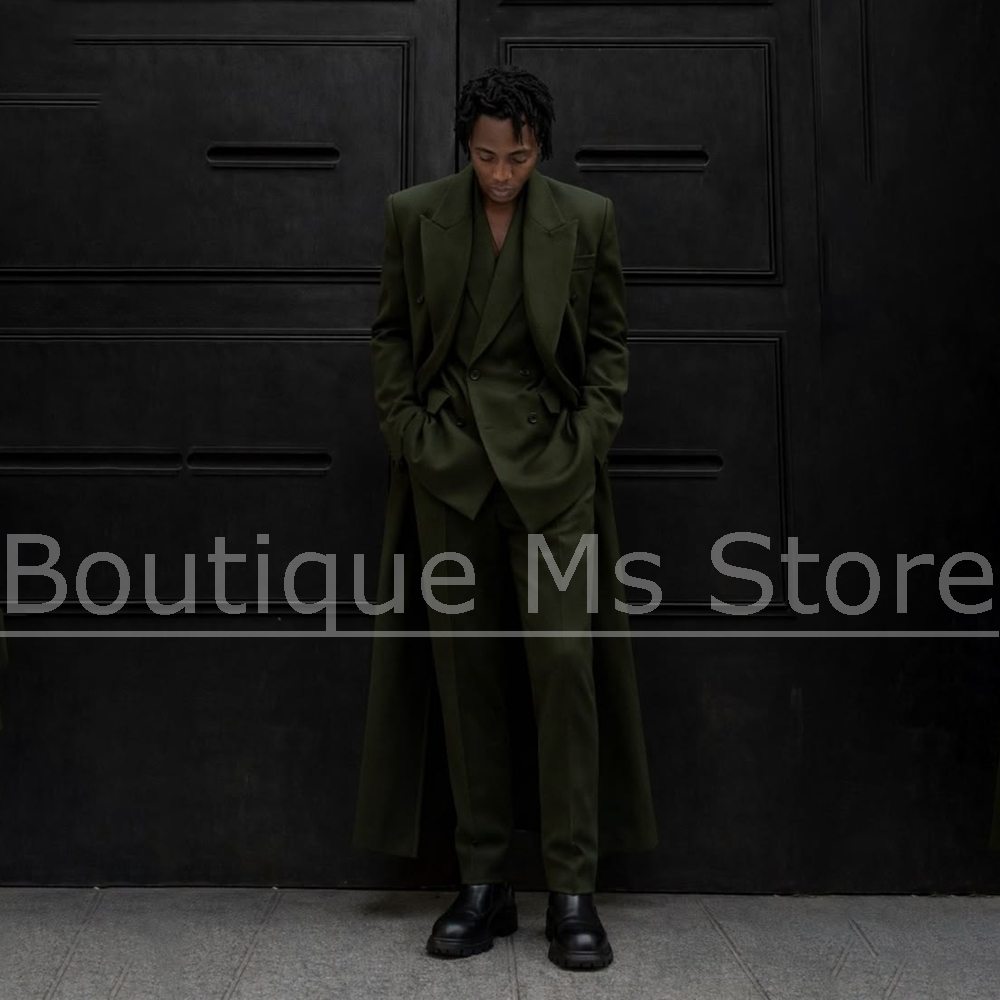 Men Long Suit Three Piece Over - огляд і ціна Men'S Hip Formal Wear