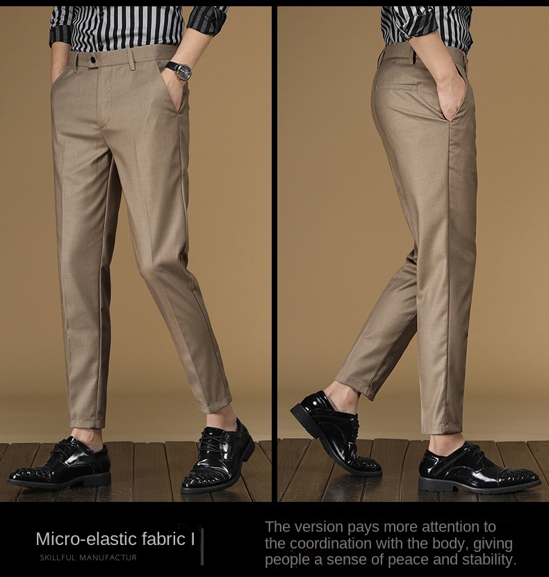 Summer Suit Pants Men Red Blac - огляд і ціна Men Formal Wear Dress