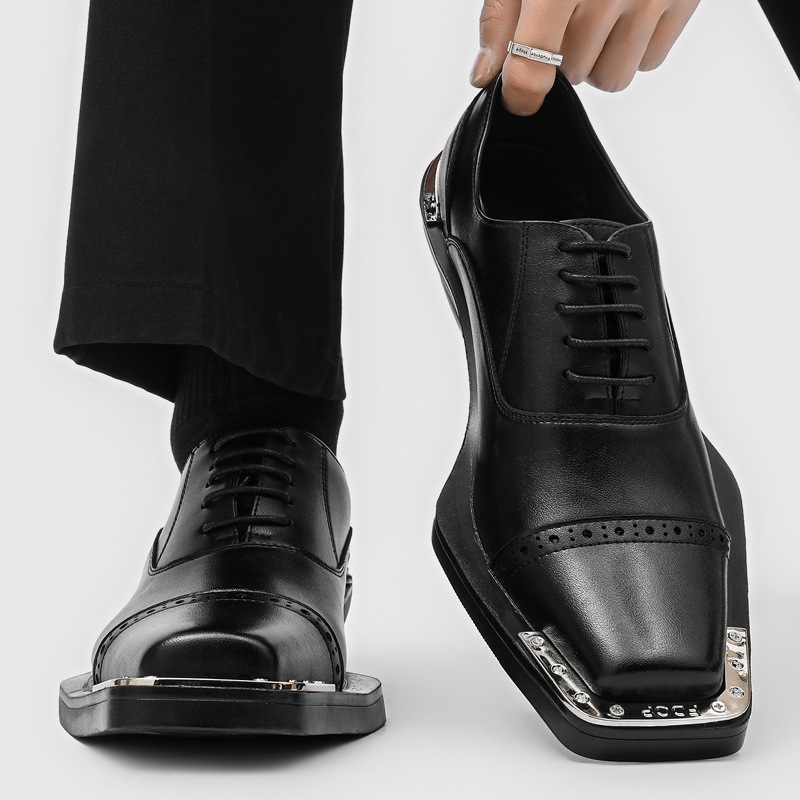 Men's leather shoes - British  - огляд і ціна Men Formal Wear Look