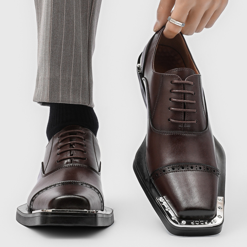 Men's leather shoes - British  - огляд і ціна Men Formal Wear Look