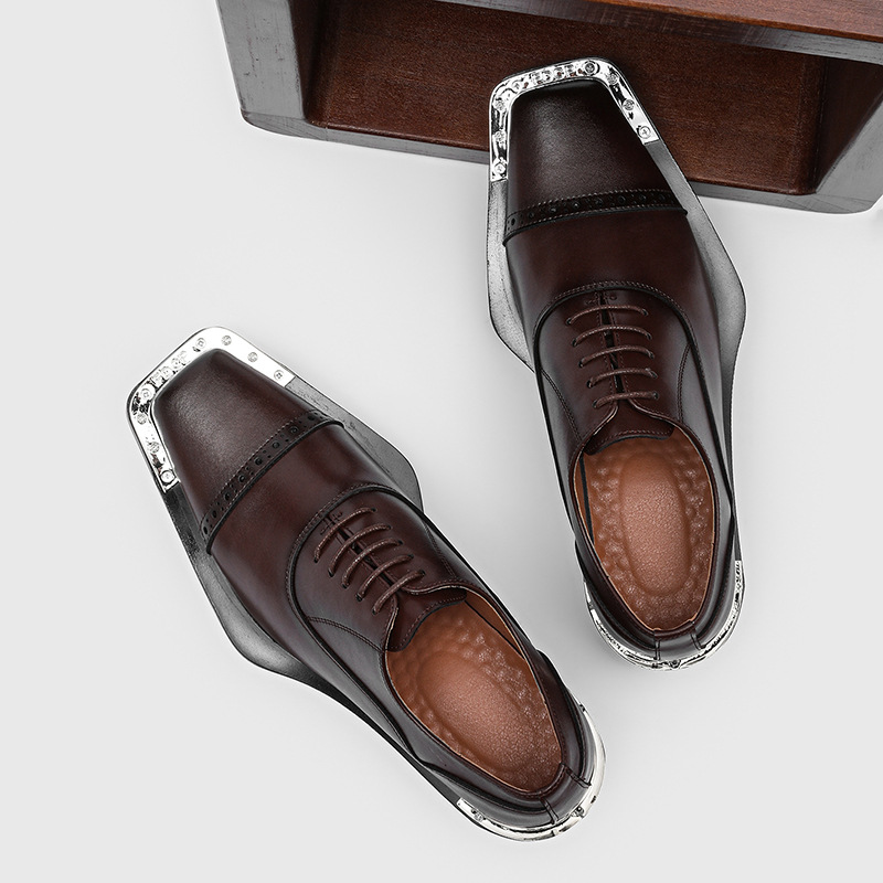 Men's leather shoes - British  - огляд і ціна Men Formal Wear Look