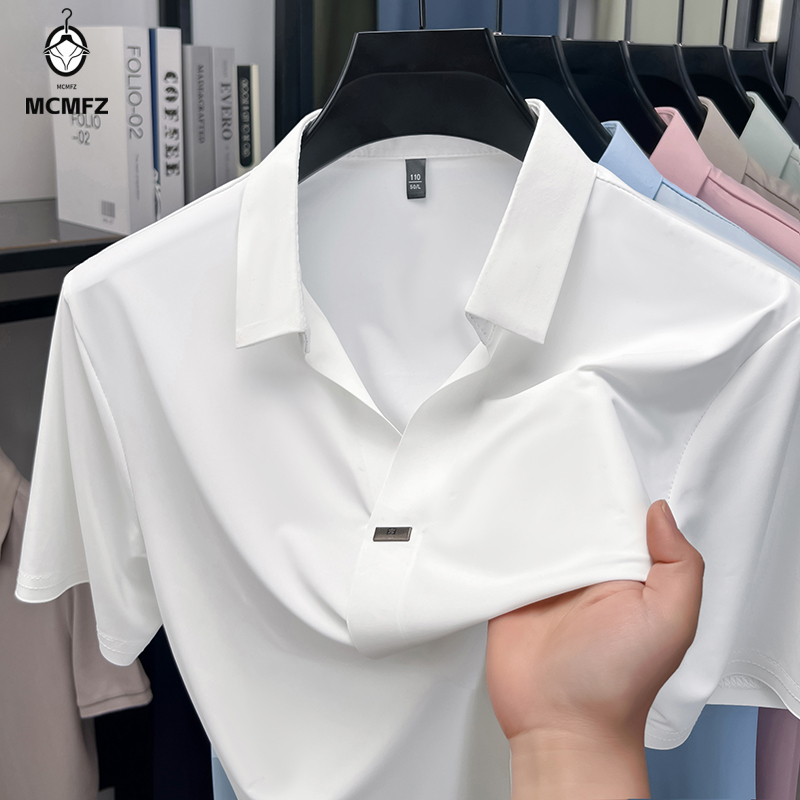Simple Hidden Bar Fastener Men - огляд і ціна Men'S Polo Formal Wear