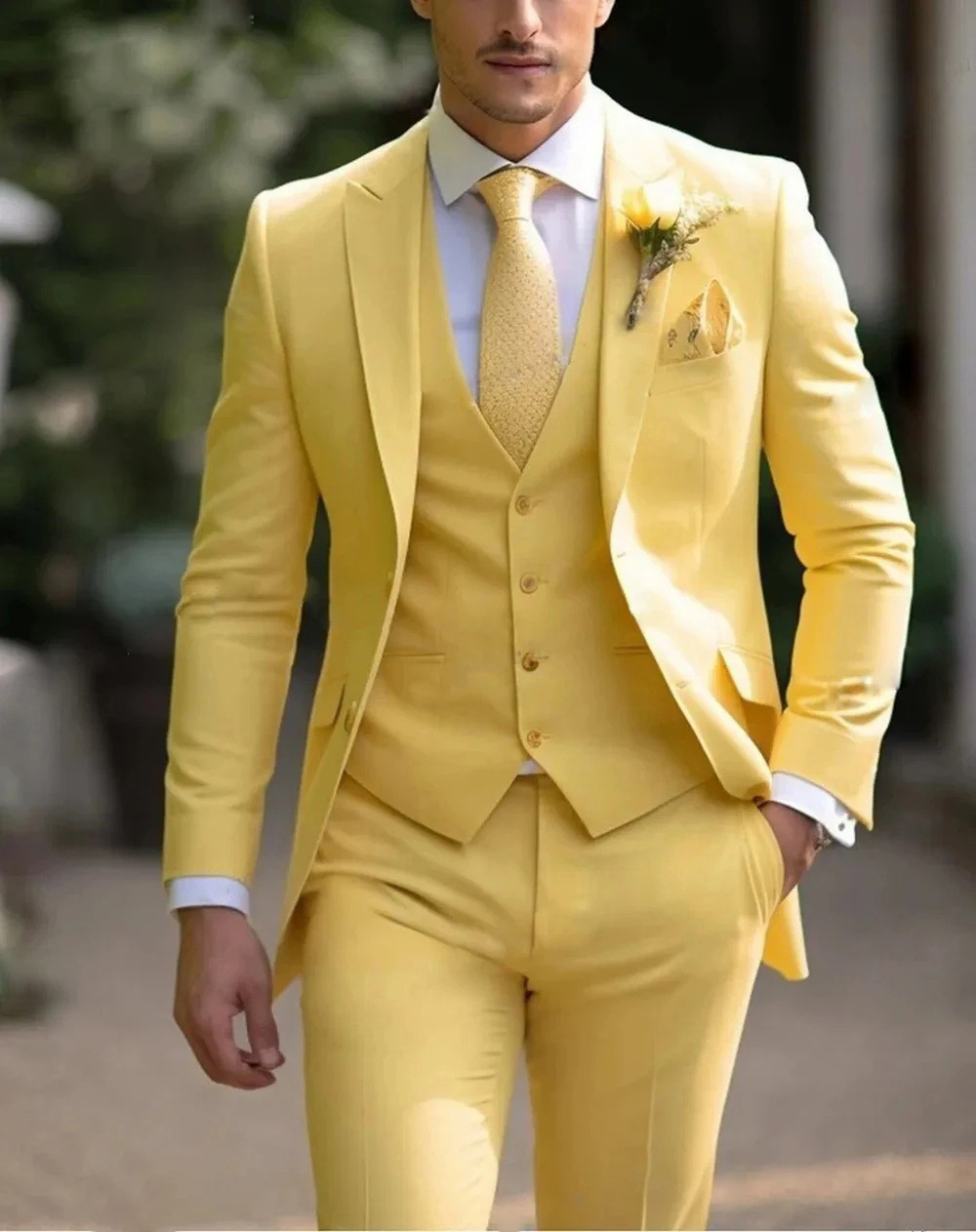 3 Pieces Pink Formal Men Suits - огляд і ціна Men'S Formal Wear For Reception