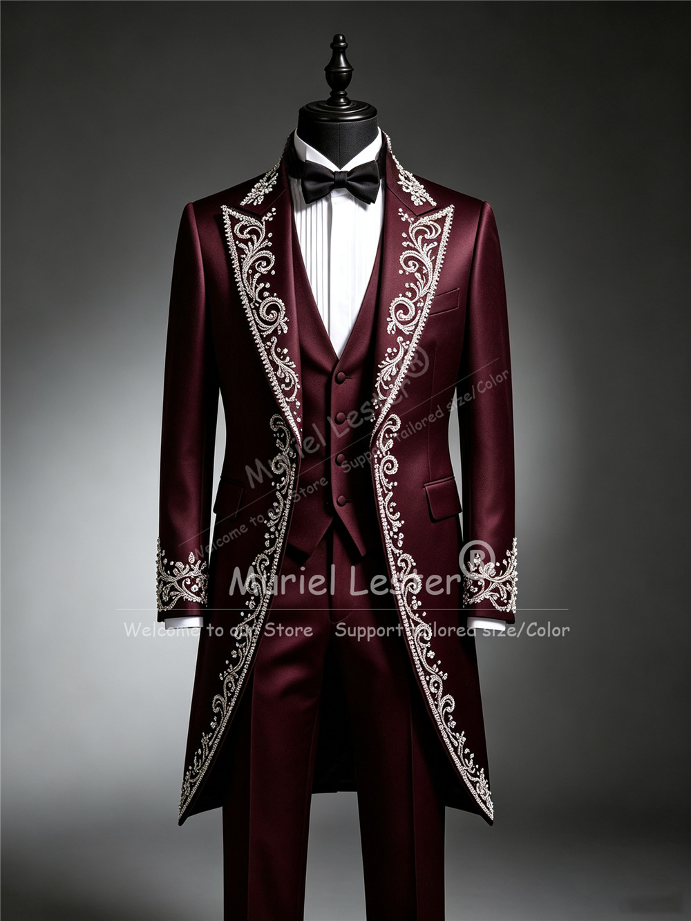 Man Brilliant Crystals Beading - огляд і ціна Men Formal Wear Clothes