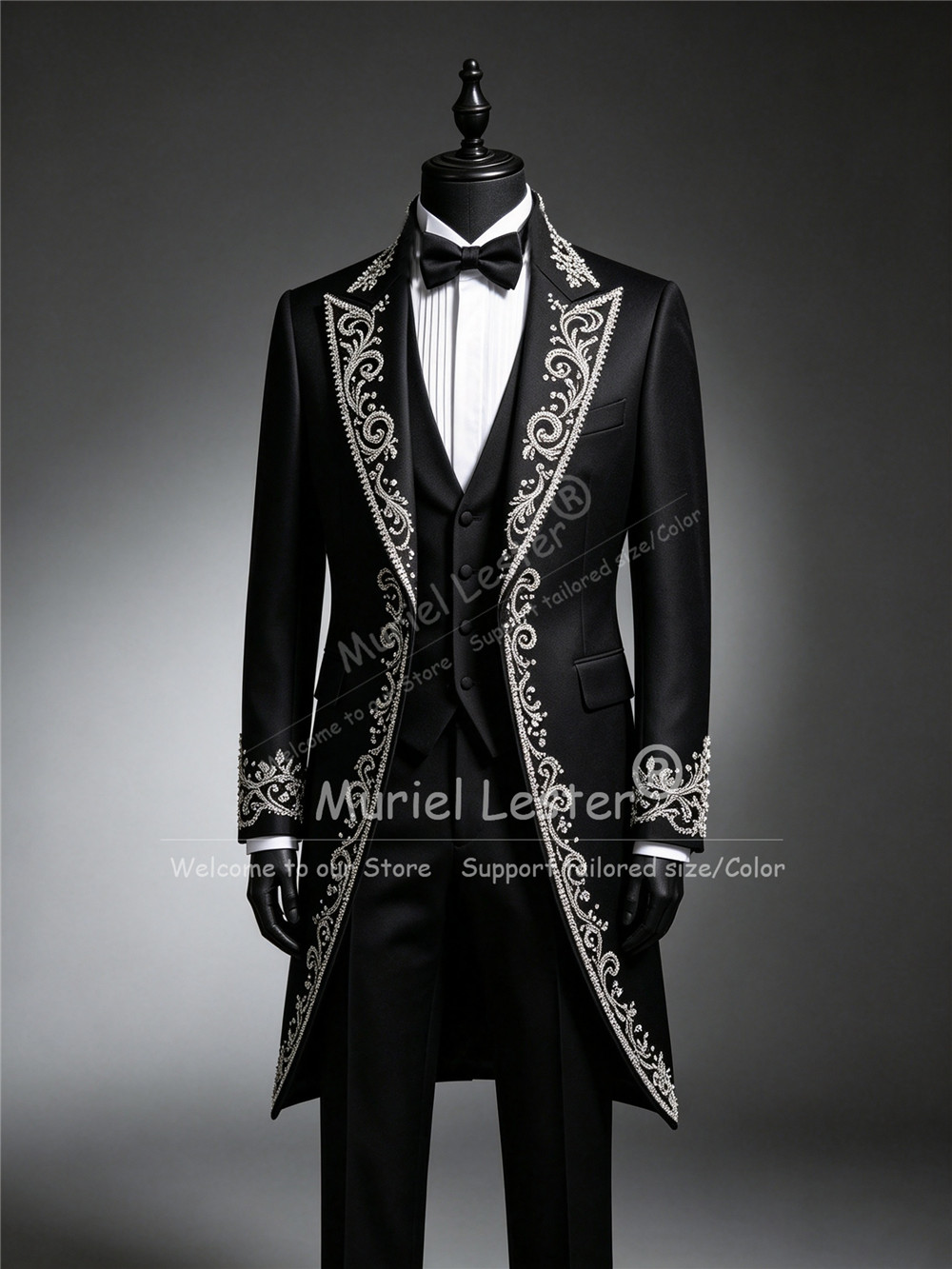 Man Brilliant Crystals Beading - огляд і ціна Men Formal Wear Clothes
