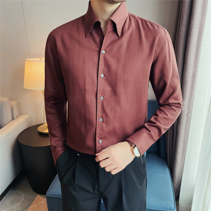 100% Lyocell Breathable Shirts - огляд і ціна Men Formal Wear Clothes
