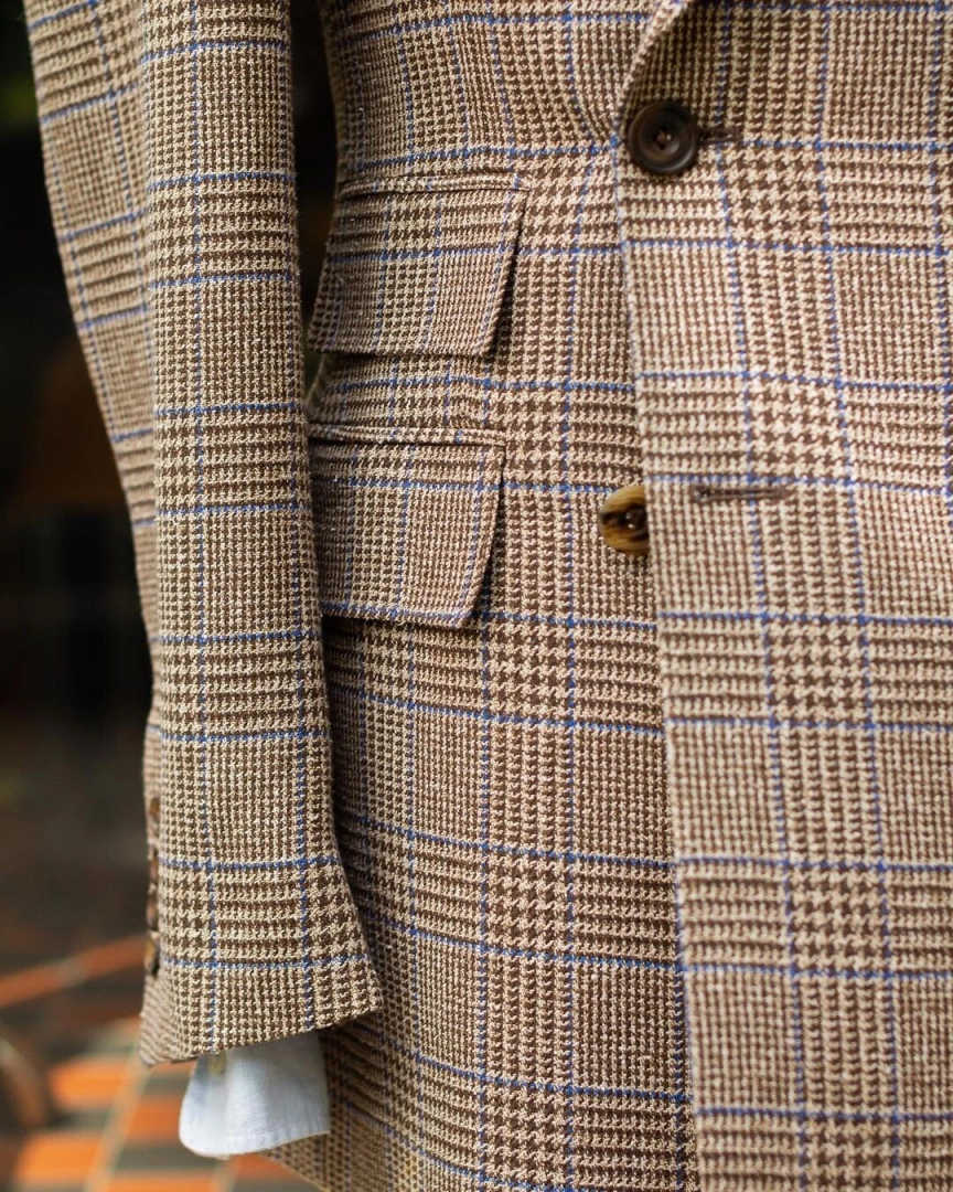 Retro Check Double Breasted Me - огляд і ціна Men'S Formal Wear For Reception