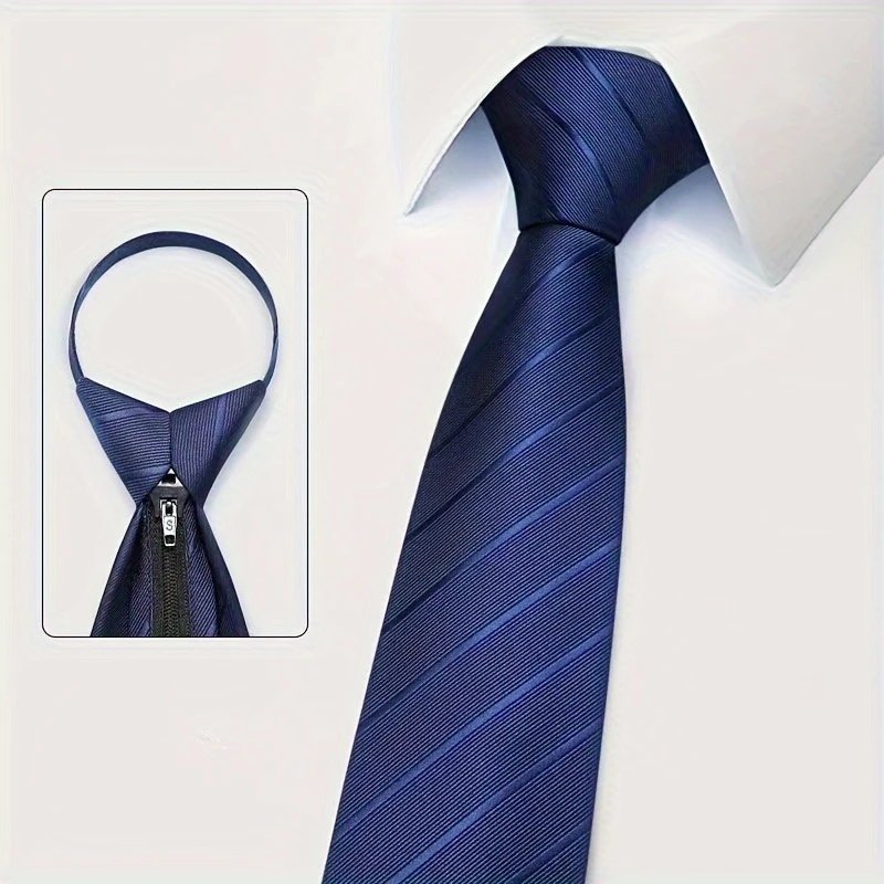 6Pcs Men's Zip Tie Ties 8cm (3 - огляд і ціна Men Formal Wear With Tie