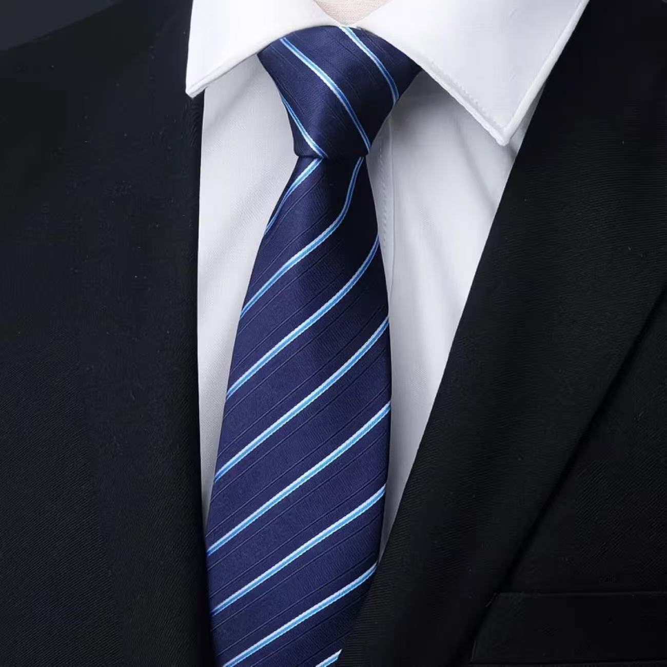 6Pcs Men's Zip Tie Ties 8cm (3 - огляд і ціна Men Formal Wear With Tie