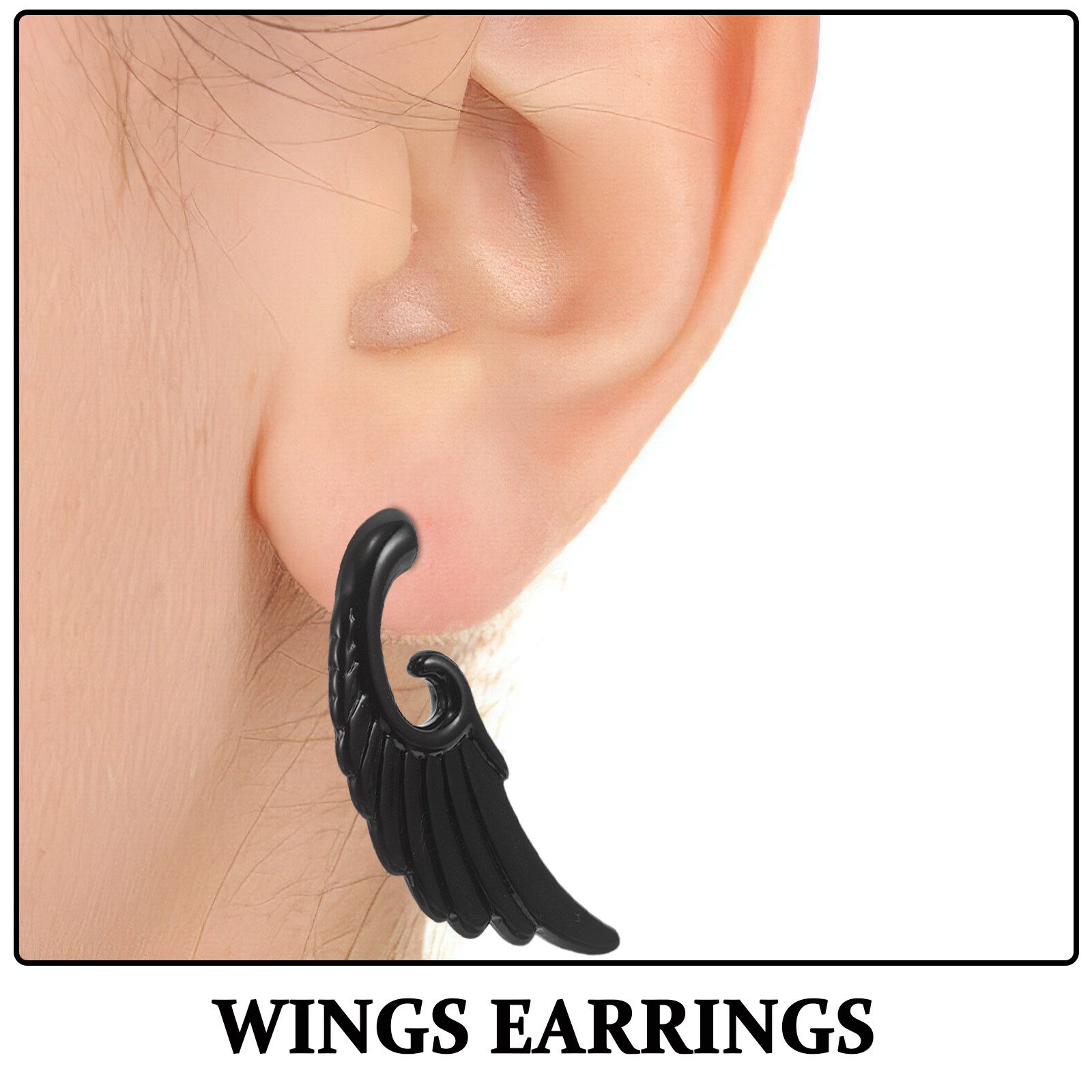 1Pair Acrylic Men Earrings Sle - огляд і ціна Men'S Hip Formal Wear