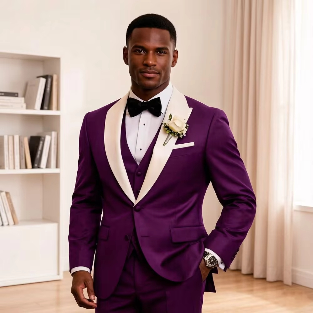 3 Pieces Formal Men Suits Peak - огляд і ціна Men'S Formal Wear For Reception