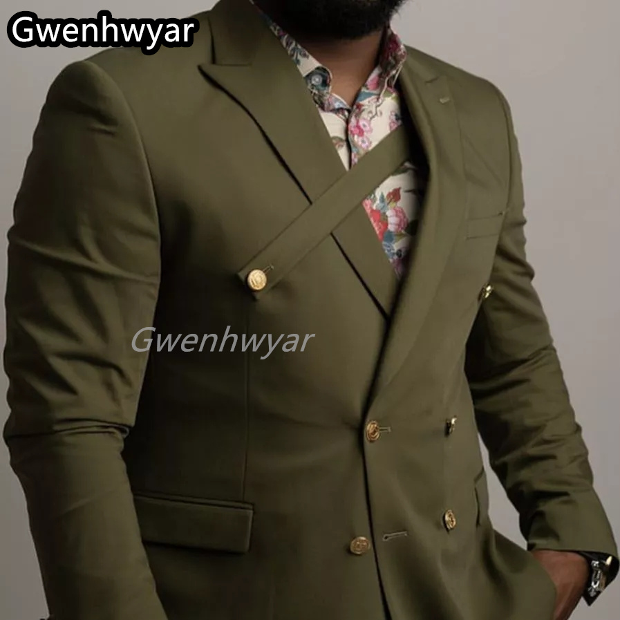 Gwenhwyar Grey Double Breasted - огляд і ціна Men Formal Wear Clothes