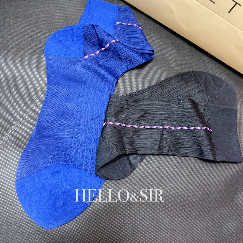 Male Dress Socks Blue Black Fo - огляд і ціна Men Formal Wear Dress