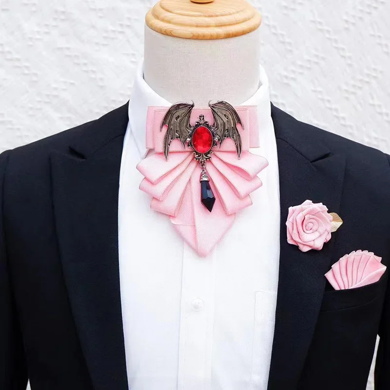 Men's Bow Tie Brooch Set Briti - огляд і ціна Men Formal Wear With Tie