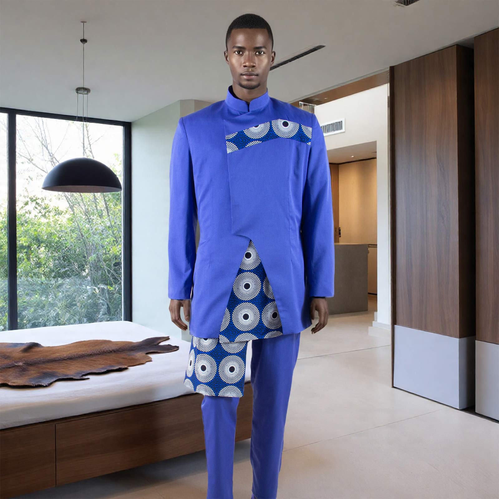 African Clothes for Men Slim F - огляд і ціна Men Formal Wear Clothes