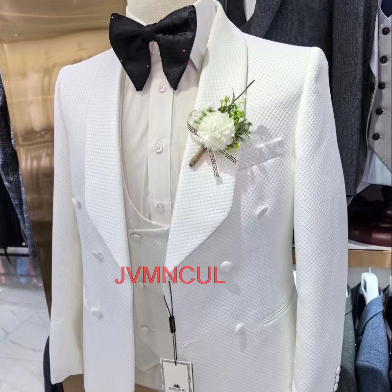 Men's Jacquard 3 Piece Suit Ta - огляд і ціна Men'S Formal Wear For Reception